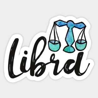 Libra Sticker